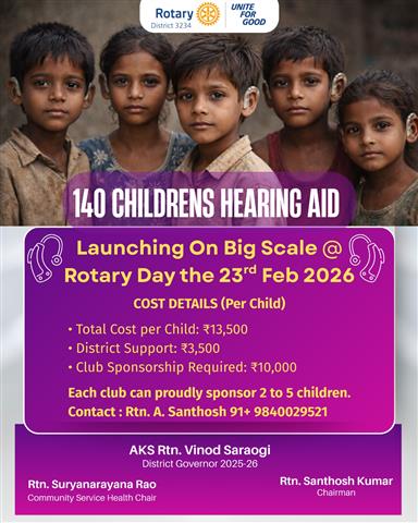 Hearing Aid Distribution